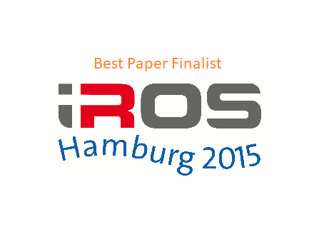 IEEE IROS 2015 Best Paper finalist