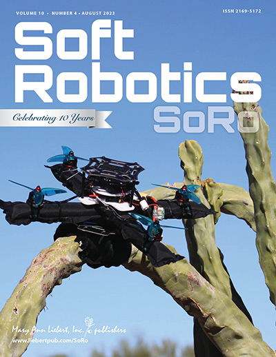 A soft-bodied aerial robot for collision resilience and contact-reactive perching